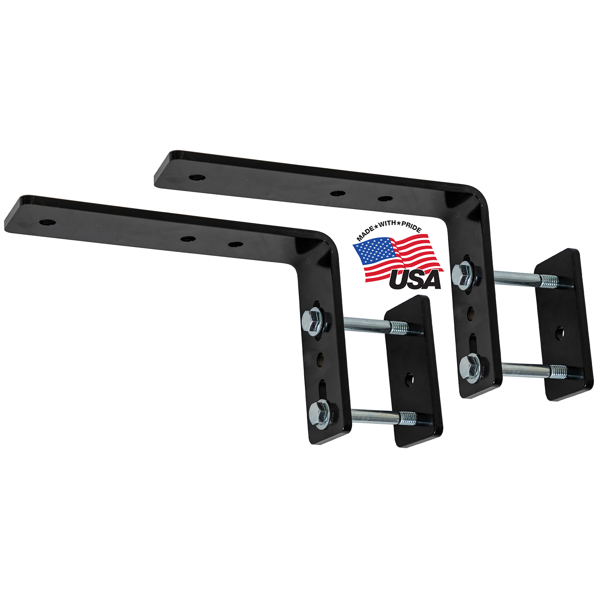 Buyers Products, Kabgard Mounting Bracket for Full-size Lightbars, Color Black, Finish Powder-Coat, Material Carbon Steel, Model# 85177